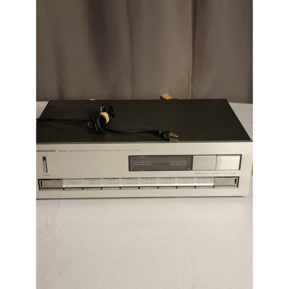 Kenwood‎ KT-500 Stereo Tuner Synthesizer